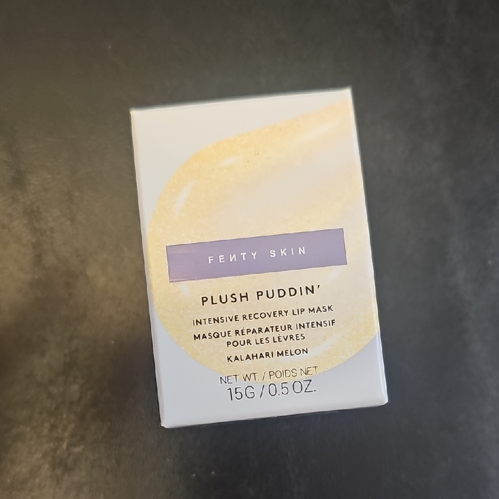 Fenty Beauty Plush Puddin' Lip Mask in Kalahari Melon - NEW in box